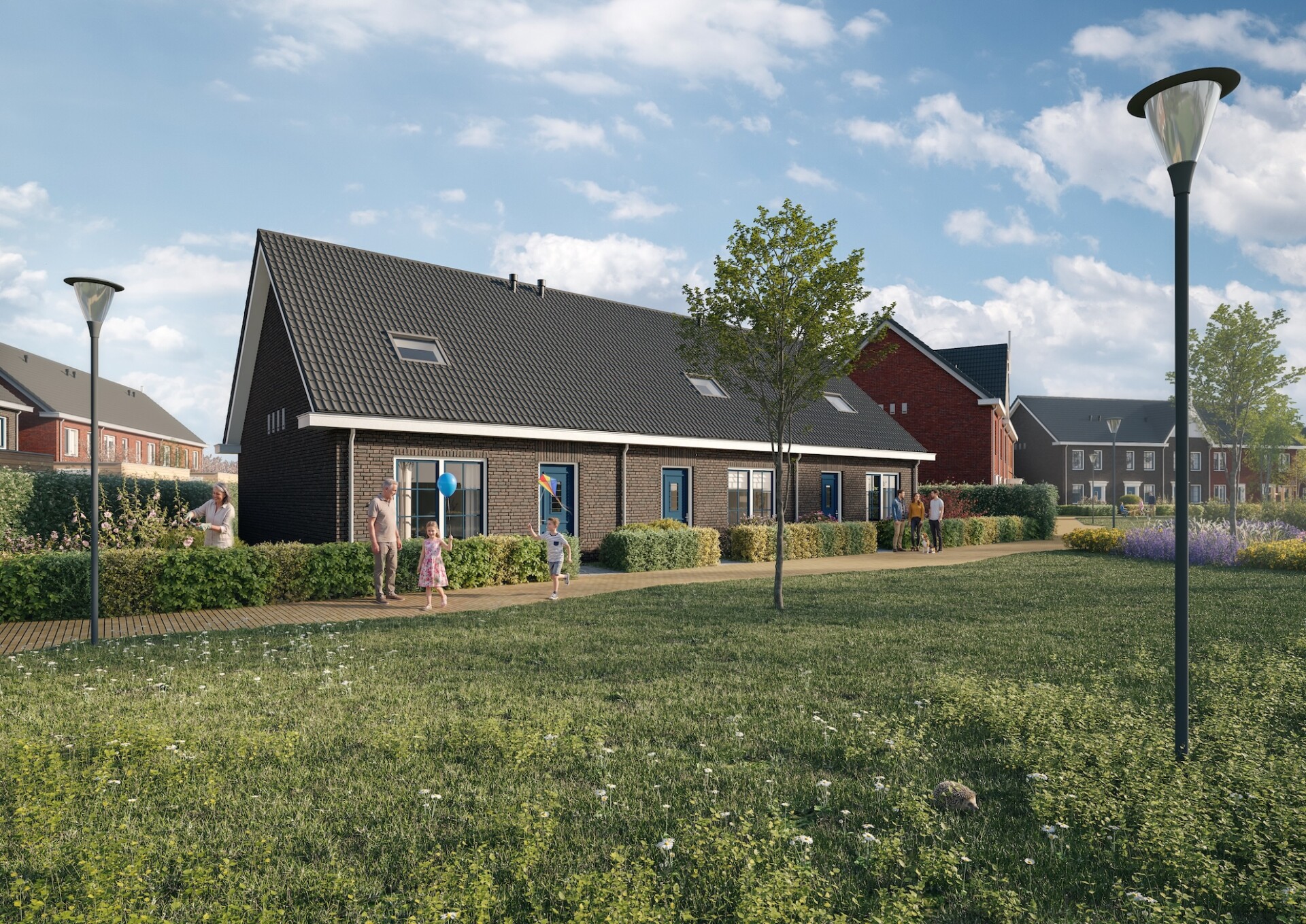 Levensloopbestendige woningen in De Kreek